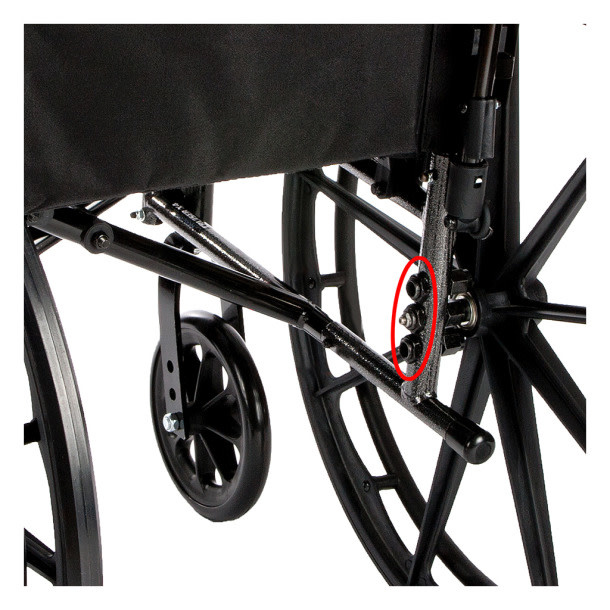 Cruiser X4 Wheelchair Adjustable Seat Height Detachable Full Arm (ADFA) Standard Footplates (SF) 300lbs