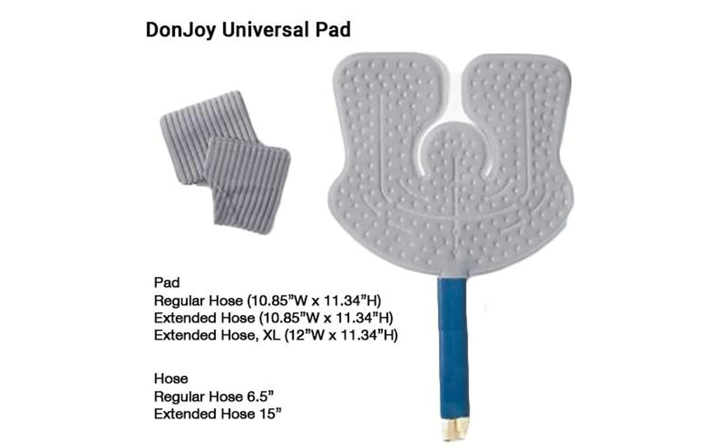 DJO Wrap-On Pads Extended Hose (EH)