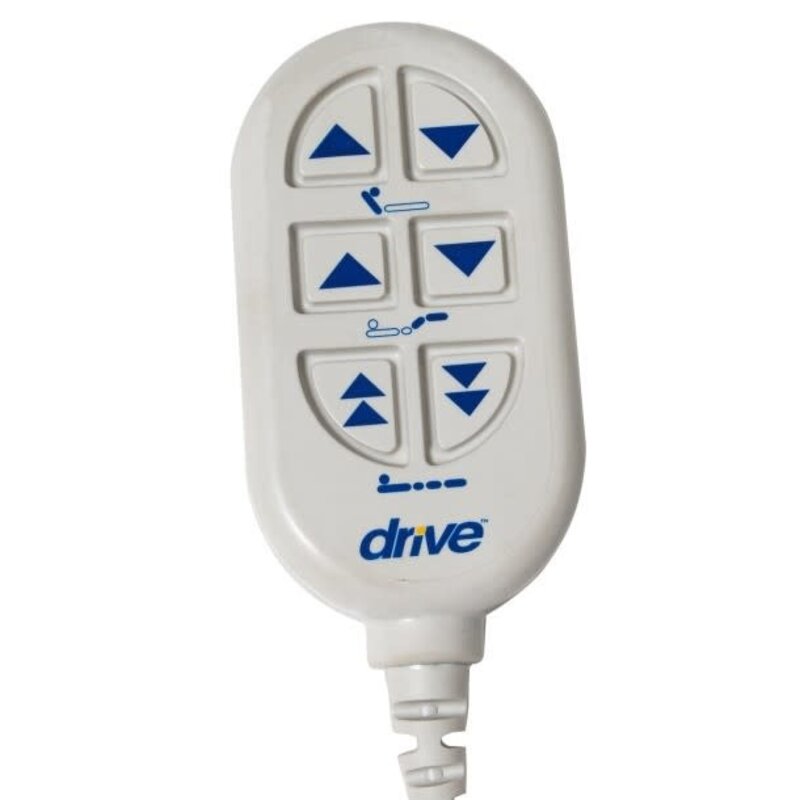 DRV-Drive Medical Drive Medical Full-Electric Low Height Hospital Bed Frame 15005LP