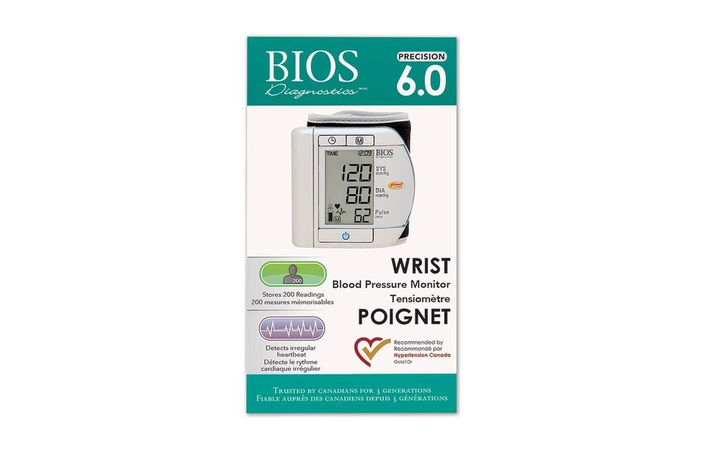 Bios Wrist Blood Pressure Monitor 6.0 W100