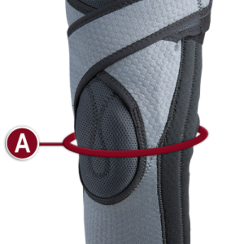 OTC - Airway Surgical OTC Airmesh Knee Support w/Patella Uplift