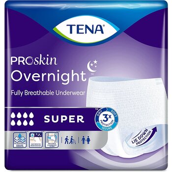 Tena Tena ProSkin Overnight Super Large 14/bg 56/bx