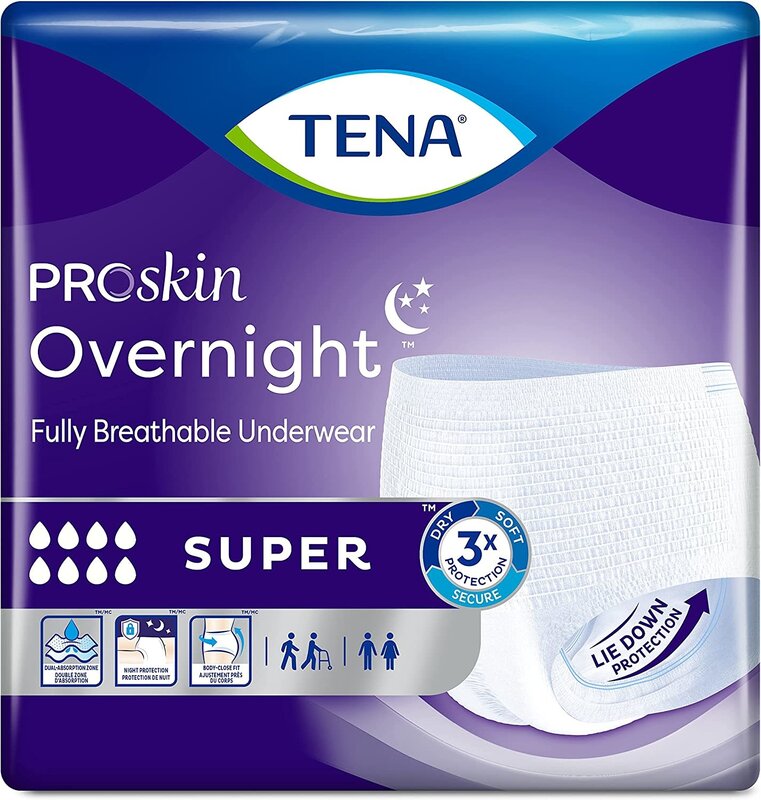 TENA-Tena Tena ProSkin Overnight Super Large 14/bg 56/bx