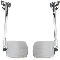 Drive Medical Drive Sentra Heavy Duty Wide (SF) Foot Plates for Wheelchair