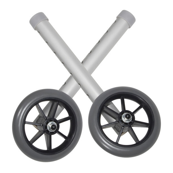 DRV-Drive Medical Drive Universal Walker Wheels 350lbs Pair/bx