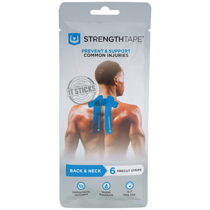SRT-Strength Tape Strengthtape Kinesiology Tape 6 Precut Strips