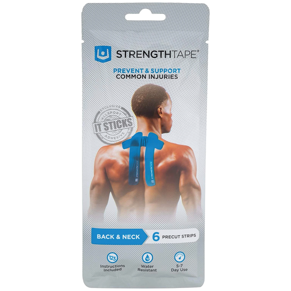 SRT-Strength Tape Strengthtape Kinesiology Tape 6 Precut Strips