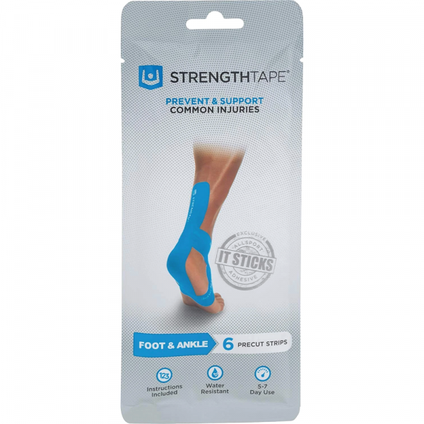 SRT-Strength Tape Strengthtape Kinesiology Tape 6 Precut Strips