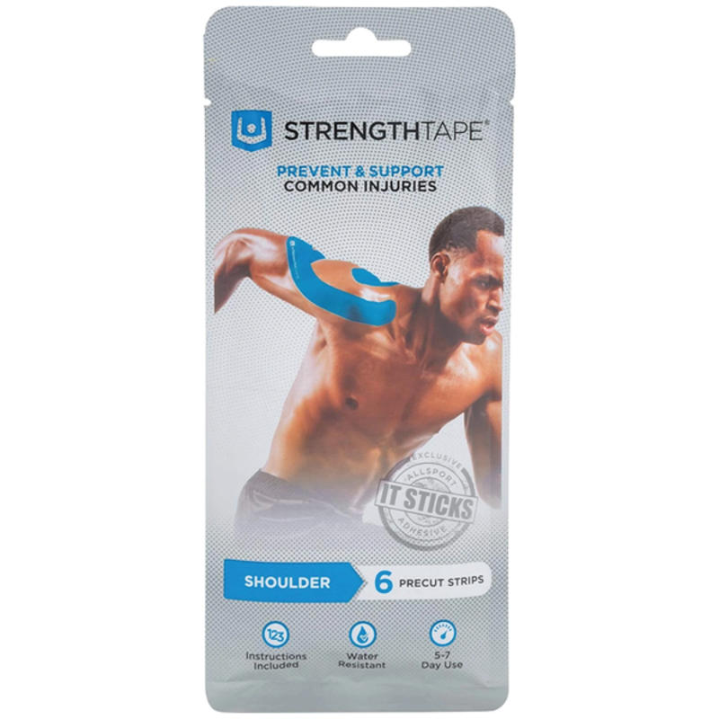 SRT-Strength Tape Strengthtape Kinesiology Tape 6 Precut Strips