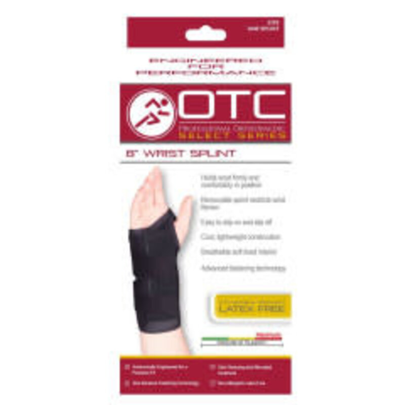 OTC - Airway Surgical OTC Wrist Splint 8" Left