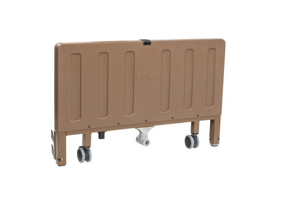 Drive Medical Full-Electric Hospital Bed w/Half Rails