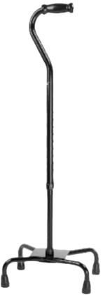 PRB - Probasics ProBasics Quad Cane Large Base Black