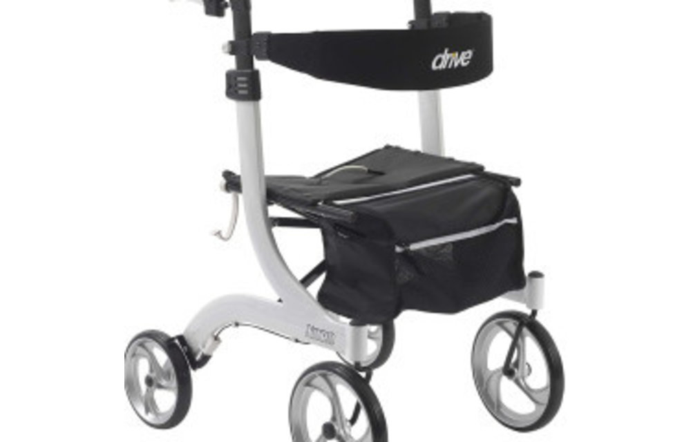 Drive Nitro Aluminum Rollator 10" Casters