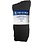 Truform TruForm Diabetic Crew Socks Black 3/bg