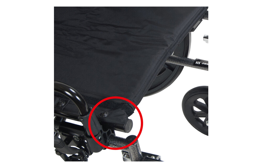 Viper Plus Reclining Wheelchair Detachable Desk Arm Seat Width