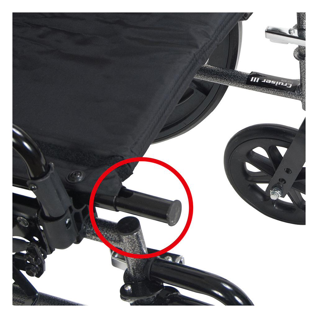Viper Plus Reclining Wheelchair Detachable Desk Arm Seat Width