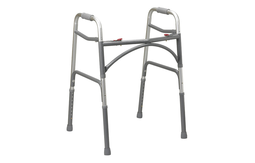 Drive Heavy Duty Aluminum 2-Wheel Walker 600lbs 2/bx