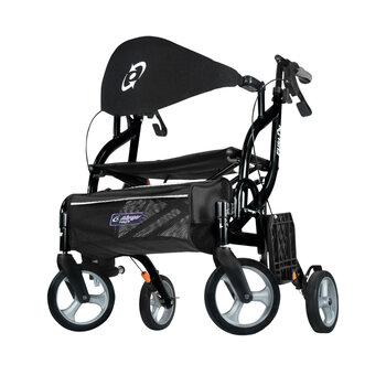 ARGO-Airgo Airgo Fusion 2 IN 1  F23 Side-Folding Rollator & Transport Chair