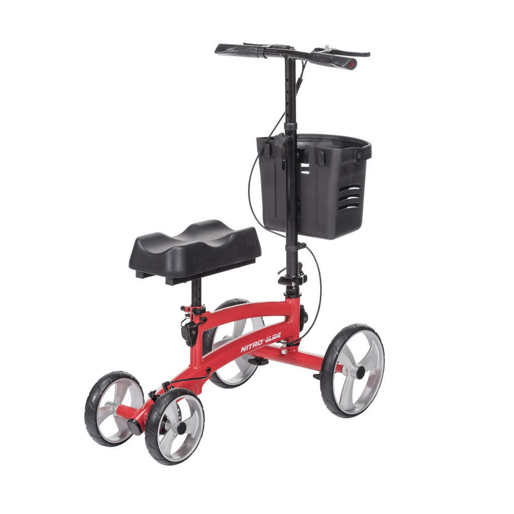 DRV-Drive Medical Drive Nitro Knee Walker Red