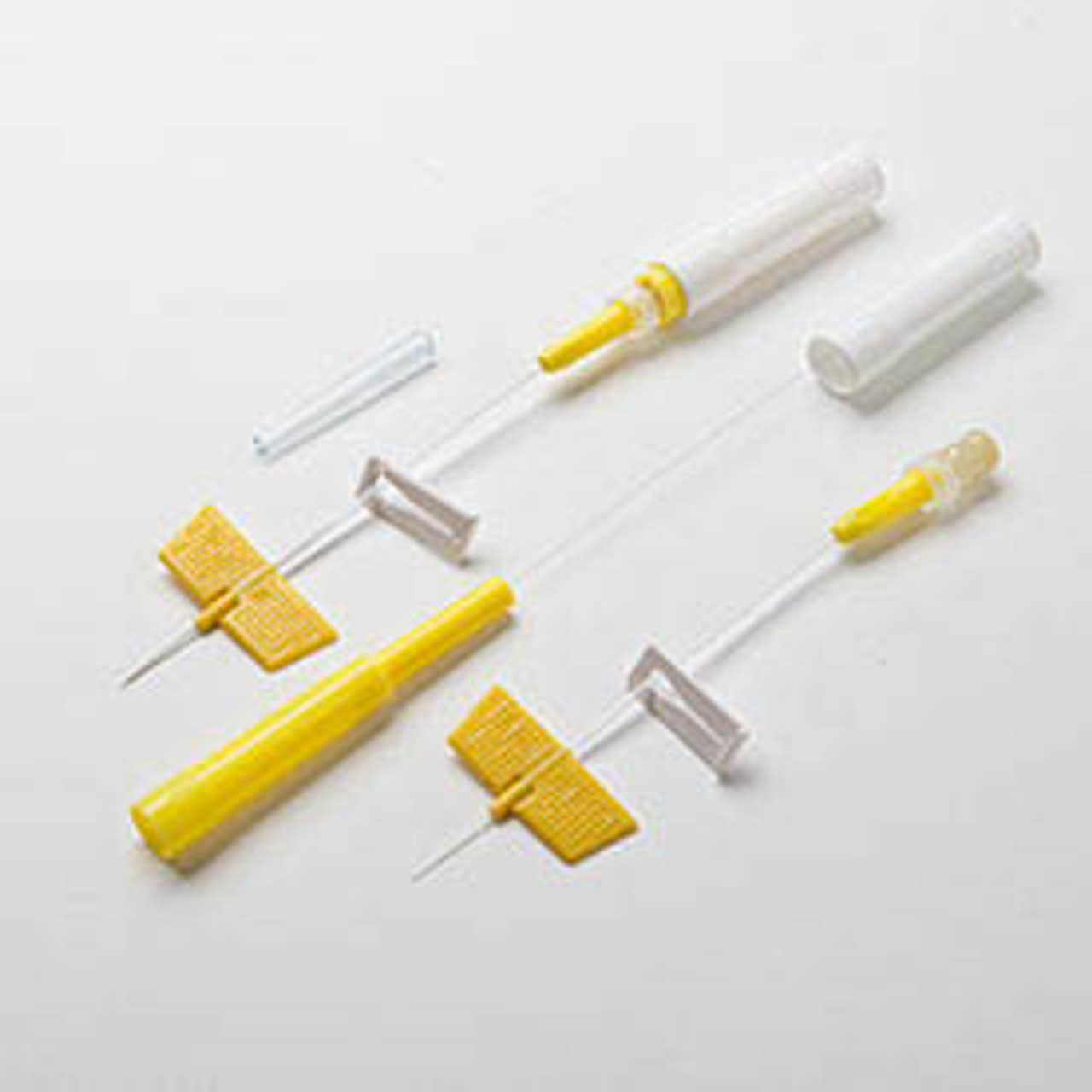 BD-BD Medical Bd Saf-T-Intima IV Catheter With Wings 24g X 3/4" Prn Adapter And Tubing Sterile Yellow 25/Bx