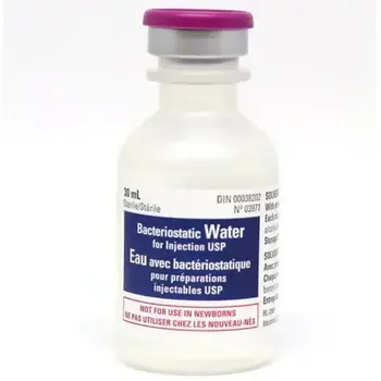 Canadian Pharmaceutical Pfizer Bacteriostatic Sterile Water for Injection USP 30 ml