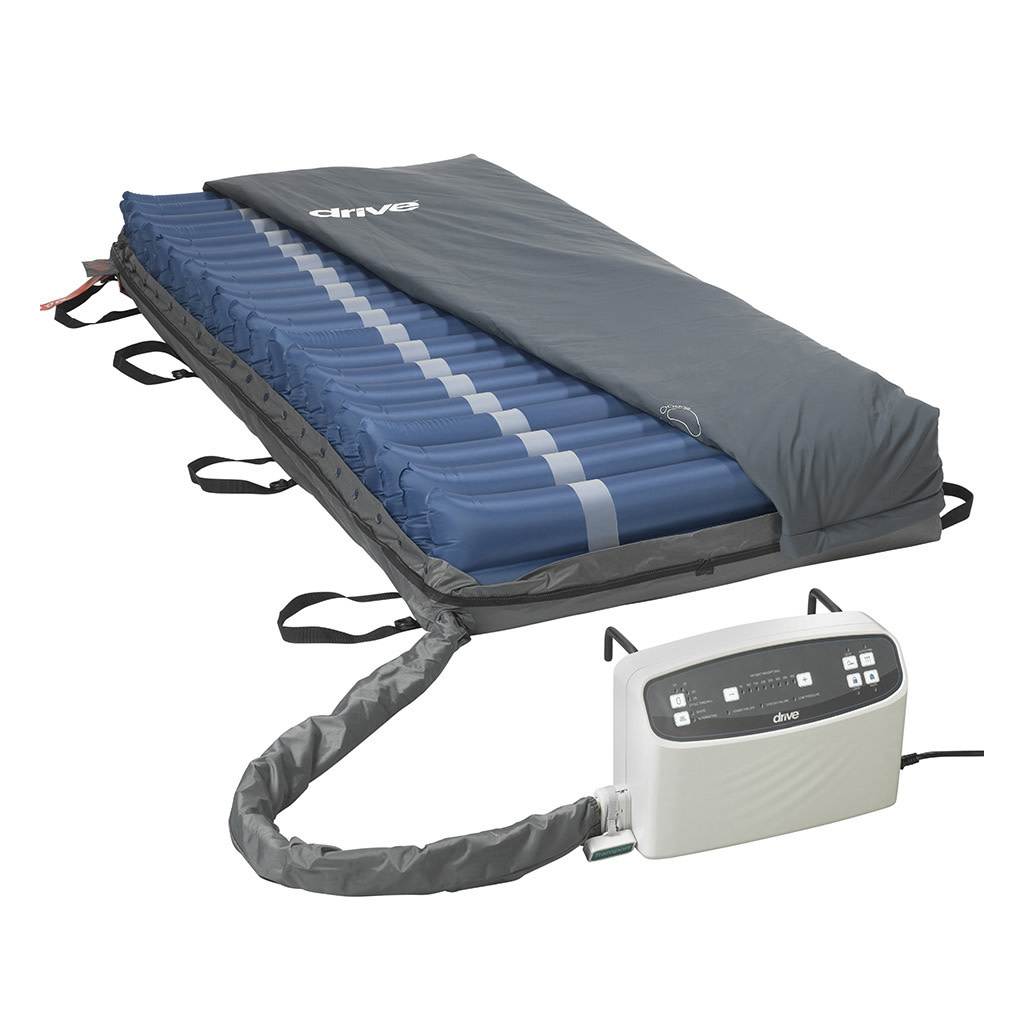 DRV-Drive Medical Drive Medical Med-Aire Plus 8" Low Air Loss Mattress Alternating Pressure