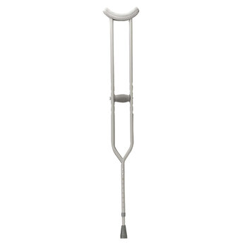 Drive Medical Bariatric Heavy Duty Walking Steel Crutches Capacity 500 lbs