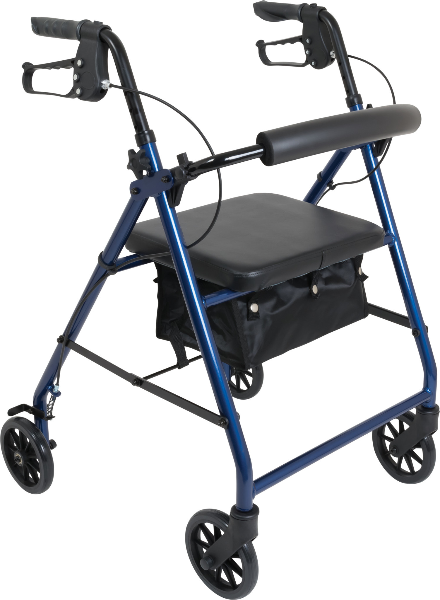 PRB - Probasics Aluminum Rollator 6" Wheels 300 LB Weight Capacity