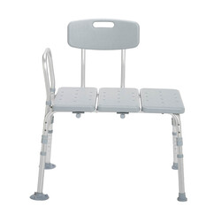 DRV-Drive Medical Three Piece Drive Tub Transfer Bench 400lbs