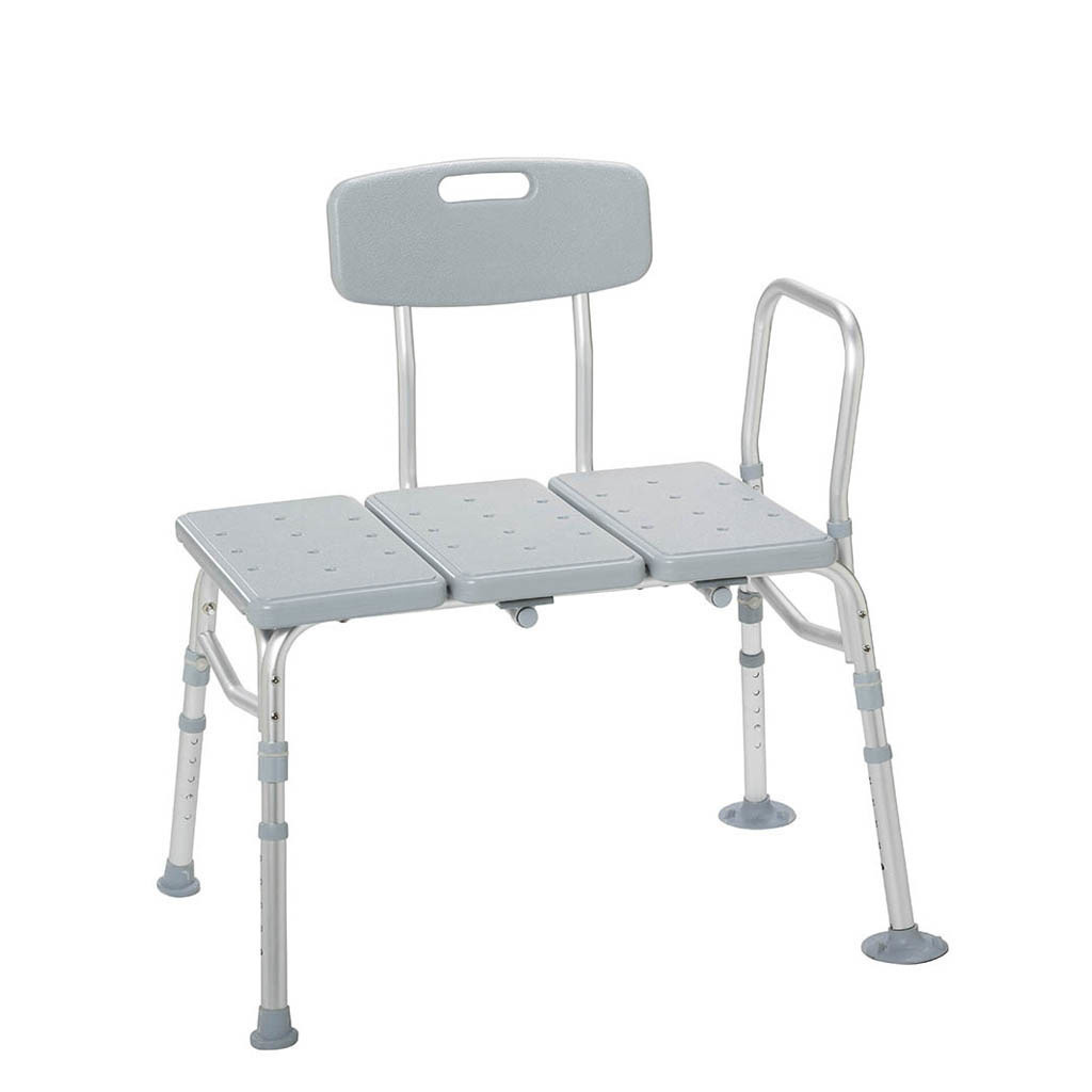 DRV-Drive Medical Three Piece Drive Tub Transfer Bench 400lbs