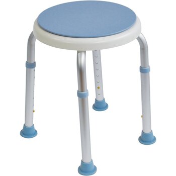 Evolution Aria Bath Stool W/ Silicone Seat 300lbs
