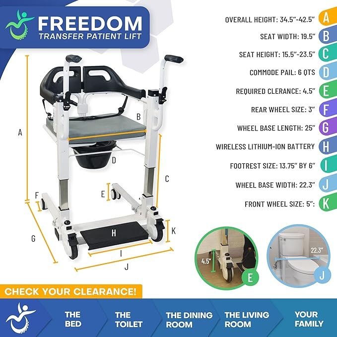 FTL-Freedom Transfer Lift Freedom Transfer Patient Lift