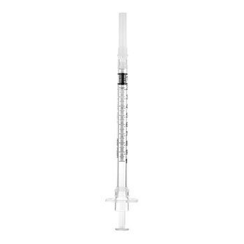 SLM-Sol-Millennium SOL-M 1ml TB Syringe w/Fixed Needle 27G x 1 1/2'' 100/bx