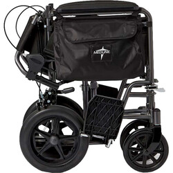 MedLine Medline Excel Deluxe Aluminium Transport Chair Wheelchair