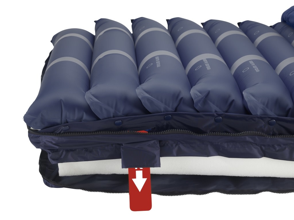 DRV-Drive Medical Drive Medical Med-Aire Assure 5"  Air + 3" Foam Base Alternating  Pressure and Low Air Loss Mattress System