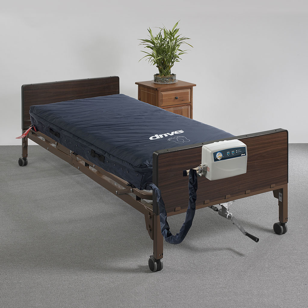 DRV-Drive Medical Drive Medical Med-Aire Assure 5"  Air + 3" Foam Base Alternating  Pressure and Low Air Loss Mattress System