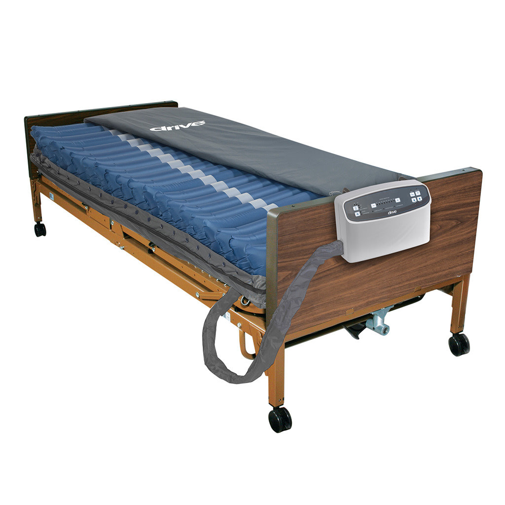 DRV-Drive Medical Drive Medical Med-Aire Plus 8" Low Air Loss Mattress Alternating Pressure 36" W x 84" L x 8" H
