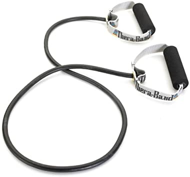 THB - TheraBand TheraBand Professional Latex Resistance Tubing with Handles 48" Length