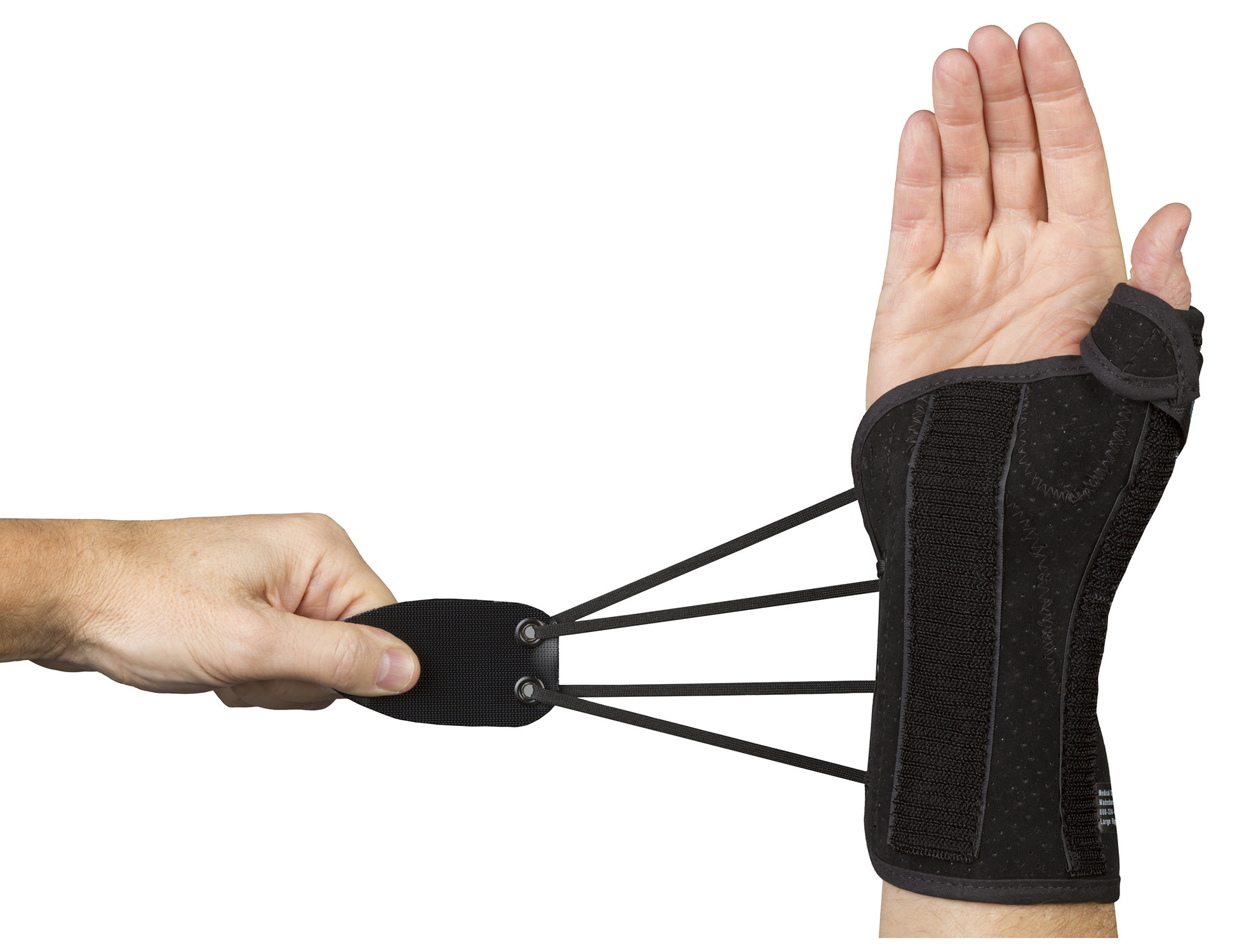 MDC-MedSpec MedSpec Ryno Lacer II Wrist & Thumb Support Short