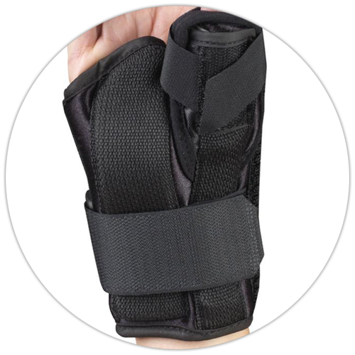 OTC - Airway Surgical OTC Wrist Thumb Splint 6" Left