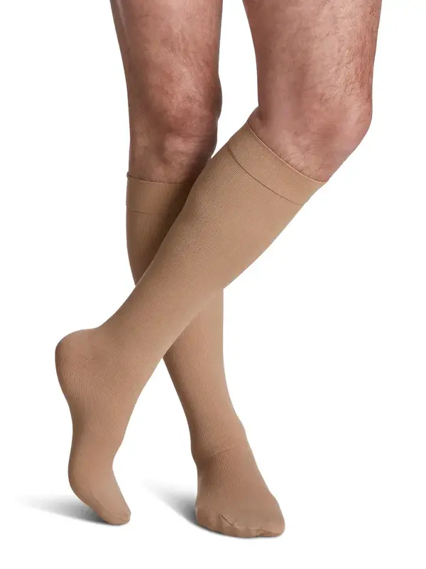 SGV-SIGVARIS Essential Cotton For Men Knee High 20-30mmHg