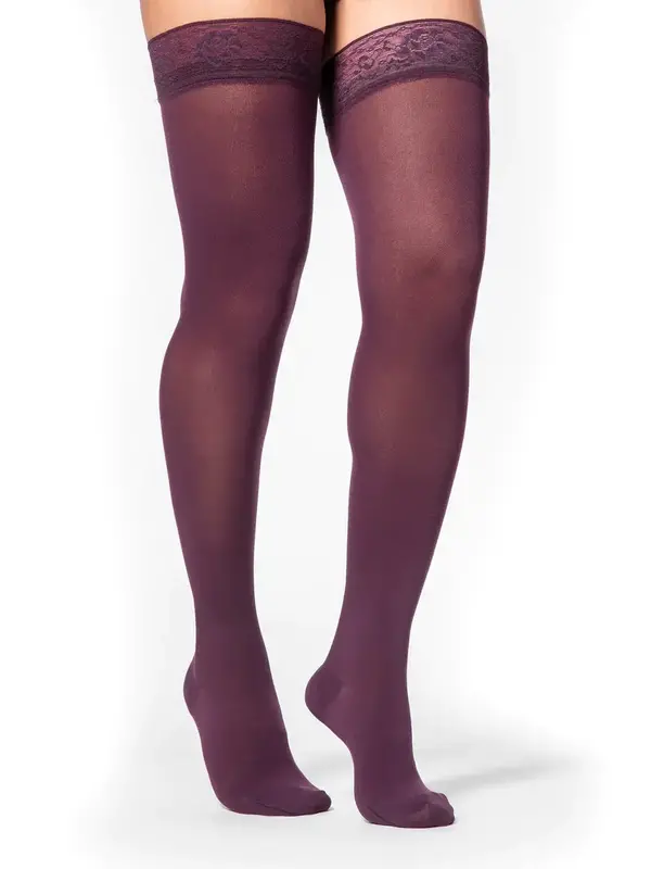 SGV-SIGVARIS Style Soft Opaque Thigh High for Women's 20-30mmHg