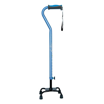 Airgo Airgo Comfort-Plus Adjustable Quad Canes Small Base
