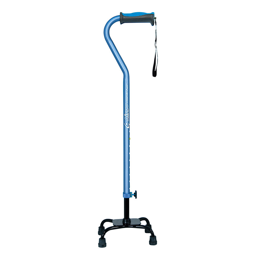 ARGO-Airgo Airgo Comfort-Plus Adjustable Quad Canes Small Base