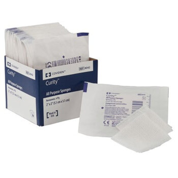 Covidien Versalon Non-Woven All-Purpose Sponges 2" X 2" 4-Ply bx/50