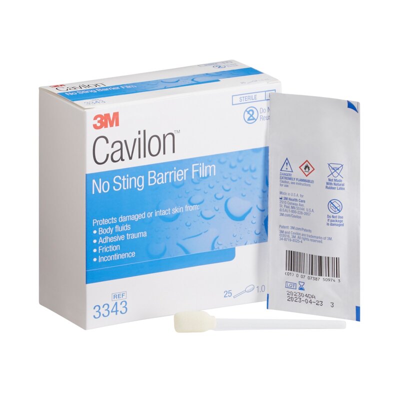 3M Cavilon No Sting Barrier Lollipop 25/bx - Med Supplies