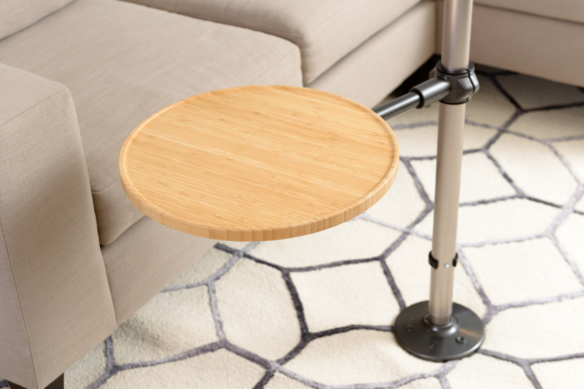 SIG-Signature Stander Stander Signature Life Sure Stand Pole Swivel Tray