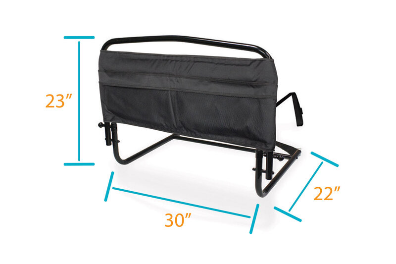 STNDR-Stander 30" Safety Bed Rail with Padded Pouch