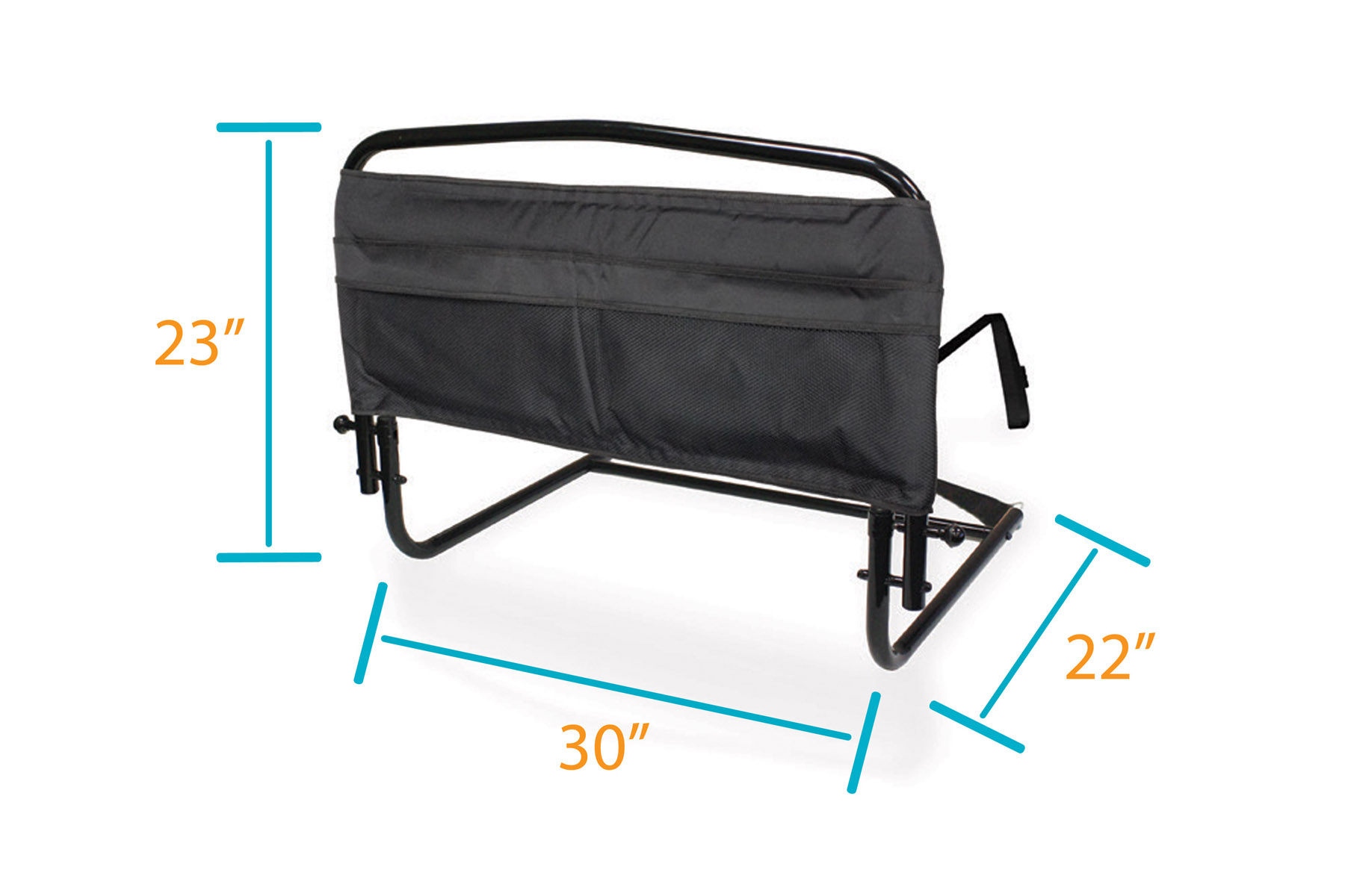 STN-Stander 30" Safety Bed Rail with Padded Pouch