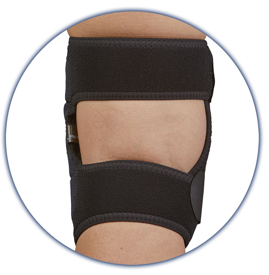MDC-MedSpec Dynatrack Plus Patella Stabilizer W/Plastic Hinges - Coolflex